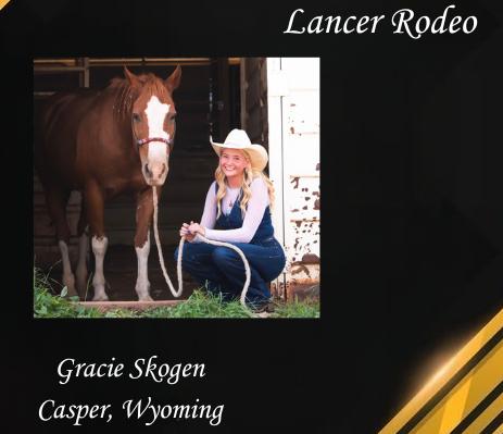 Eastern Wyoming College Rodeo Welcomes Gracie Skogen to Lancer Rodeo Team