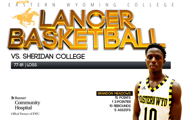 EWC Lancer Basketball team vs. Sheridan College