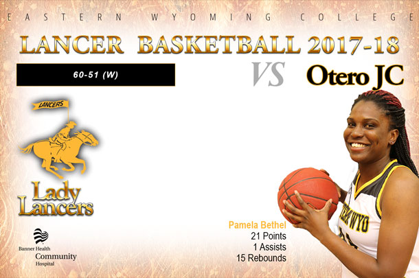 Lay Lancers Basketball Team vs. Otero Junior College
