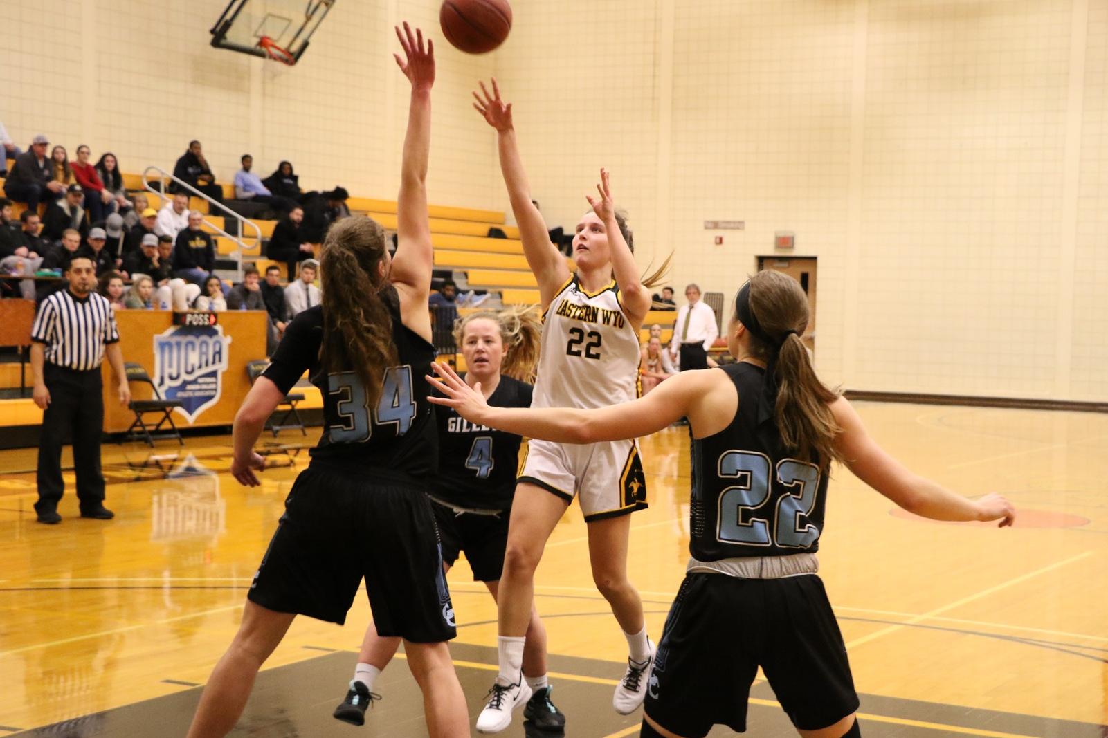 Aguirre's double-double leads EWC past Rustlers